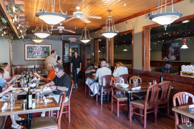 There is rarely an empty seat inside the dining room at Spano's in Point Pleasant Beach.