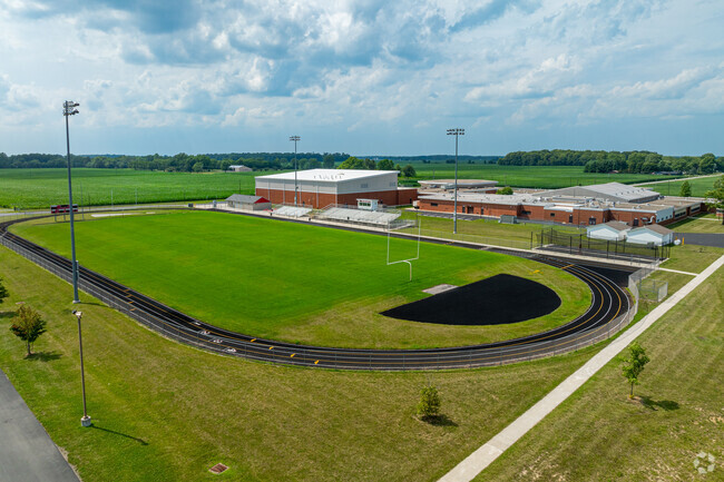 East Tipp Middle School is the home of the Trojans.