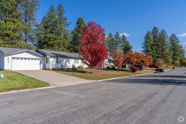 Many homes in West Seltice are on small lots with small front yards.