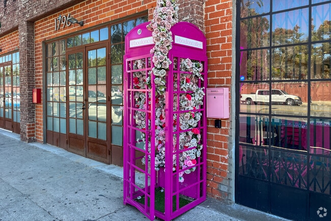 Art appears everywhere in the Pico-Union neighborhood of Los Angeles, California.