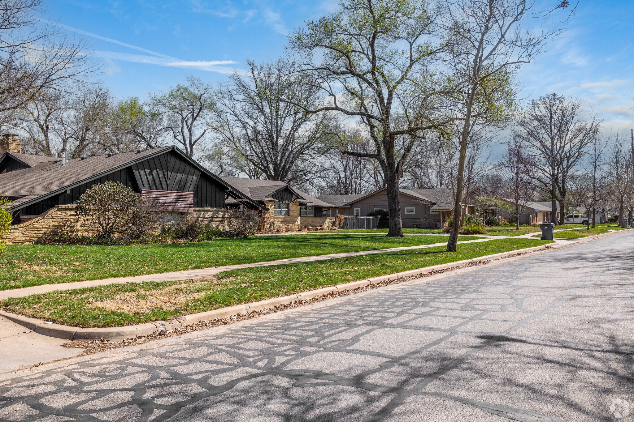There are several unique home designs throughout Woodlawn Village.
