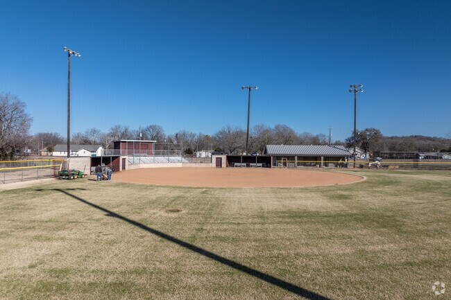 Colorado River Collegiate Academy students have access to the baseball field.