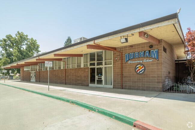 The total enrollment at Durham Elementary School is 475 students.