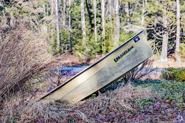 On the way to the lake creative decor is on display in Stonycreek Township.