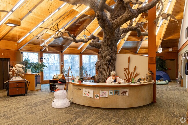 Admission to the Harriet Alexander Nature interpretive building is free.