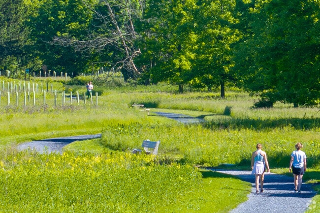 Vincent DiFilippo Nature Preserve spans 54 acres with a 2-mile loop trail.
