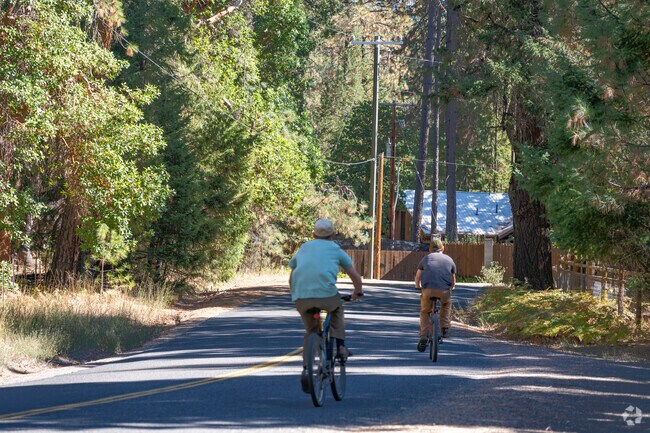 Biking is a very common way to get around there Wimer neighborhood.