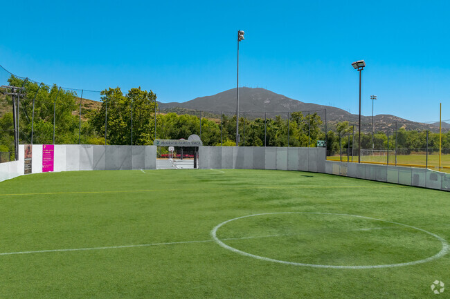 The McGrath Family YMCA is located at the edge of Rancho Park for all sports activities.