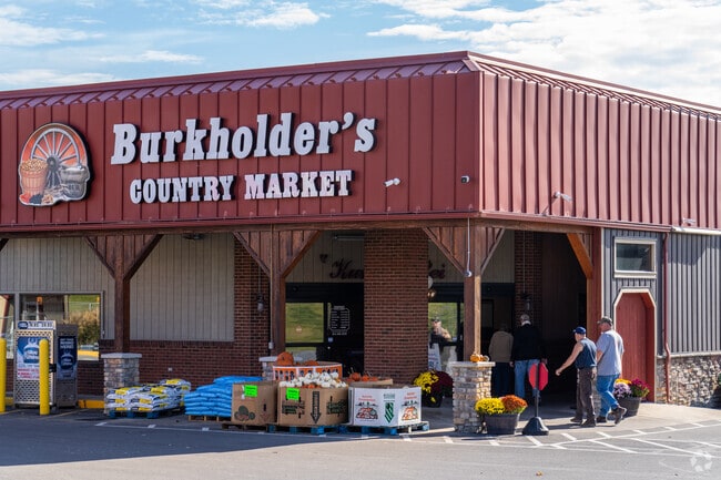 Burkholder's Country Market is where Miles local shop for groceries.