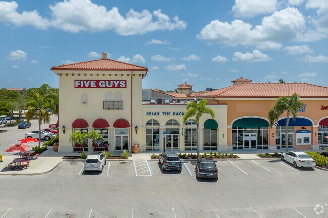 How long Tamiami Trail adjacent to Sorrento are many places to eat and shop.