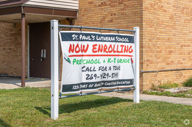 St. Paul's Lutheran School is located in Stevensville, Michigan.