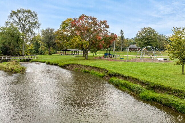 Waterford Bend Recreation Area sits alongside serene nature in Northville Township.