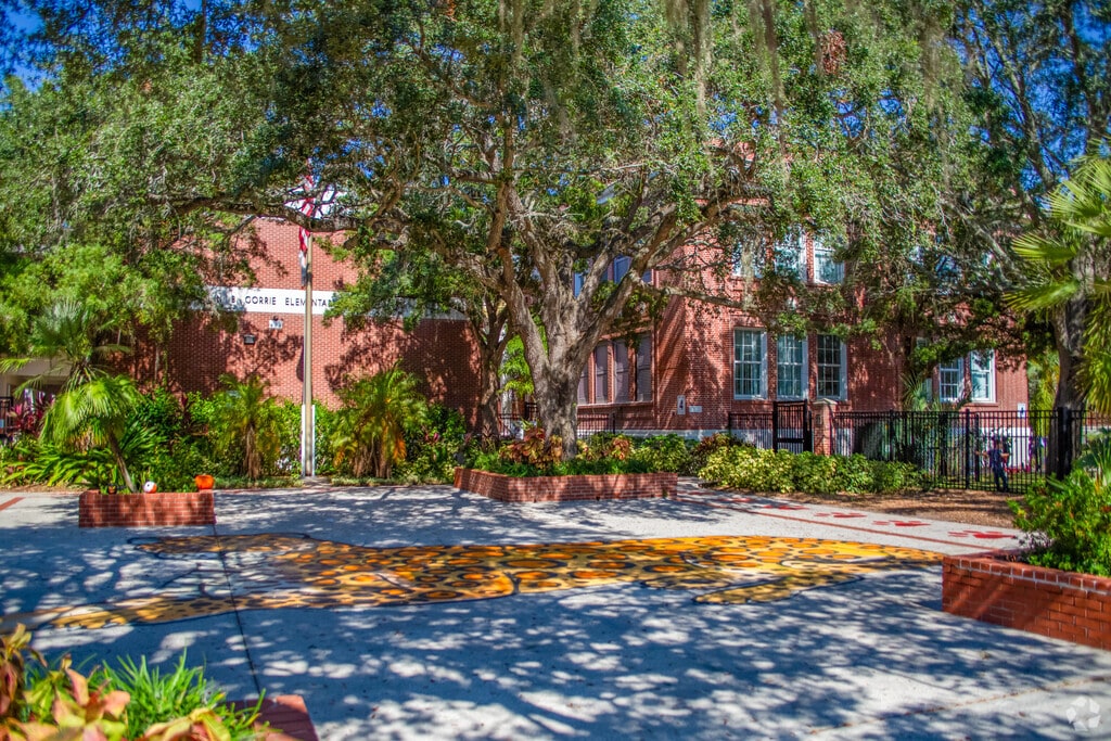 Gorrie Elementary School serves students in the Hyde Park community.