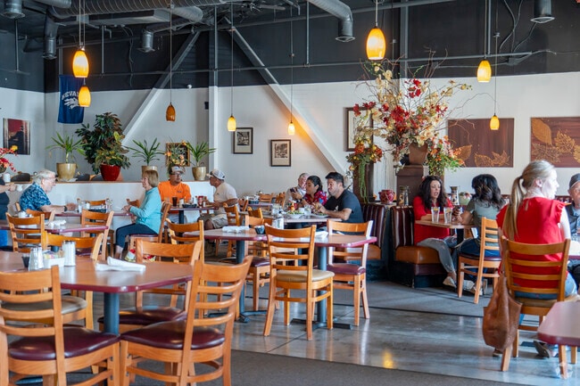 Montreux is close to a number of locally owned restaurants in under five minutes.