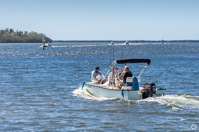There is a public boat ramp near Anclote River Acres to launch the boat for a day of fishing.