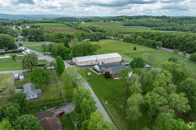 Mt Carmel Christian School sits in the rolling hills of South West PA.