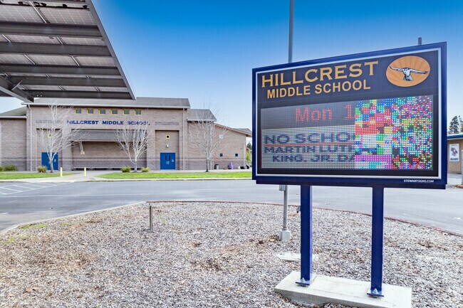 Students are the highest priority at Hillcrest Middle School.
