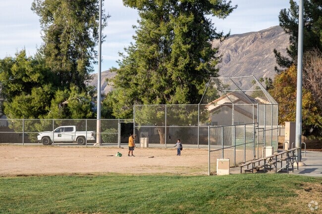 Practice your baseball skills at Rancho Park in Rose Ranch.
