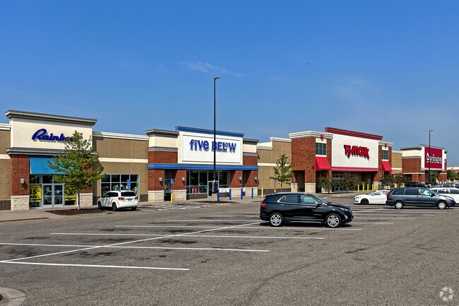 Big-box retail and dining can be found along Bass Lake Road.