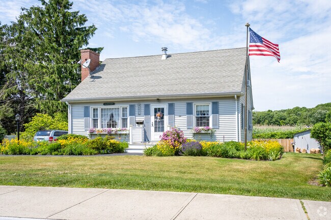 Somerset Historic Village captivates with its stunning Cape Cod inspired architecture.