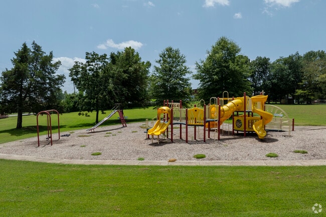 A playground can be found at Maplewood Park in Huntsville Alabama.