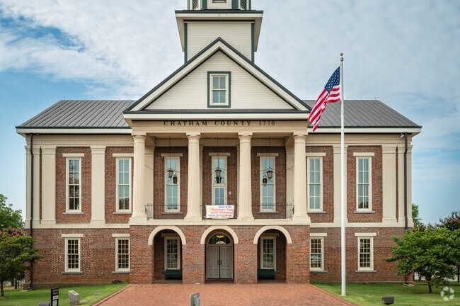 Highway 64 leads to Pittsboro and Raleigh to the east and Asheboro to the west.
