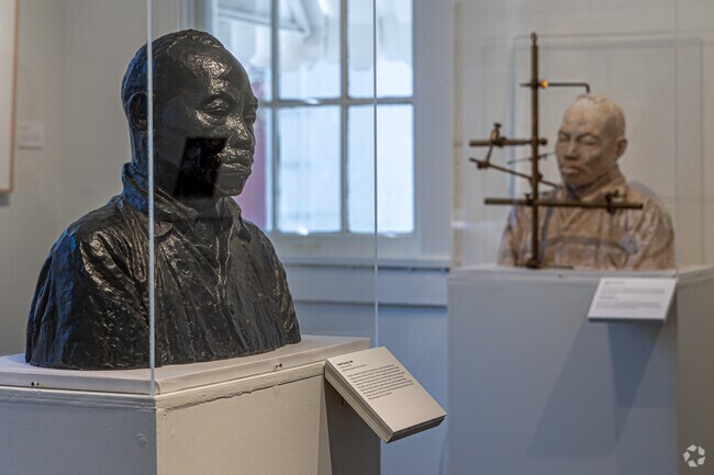 Study sculptures by artist Angela Gregory at the West Baton Rouge Museum in Port Allen.