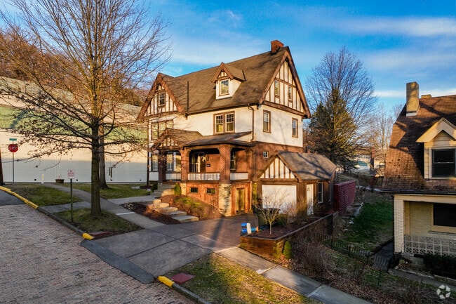 Cottage style houses are commonly found in Aspinwall.