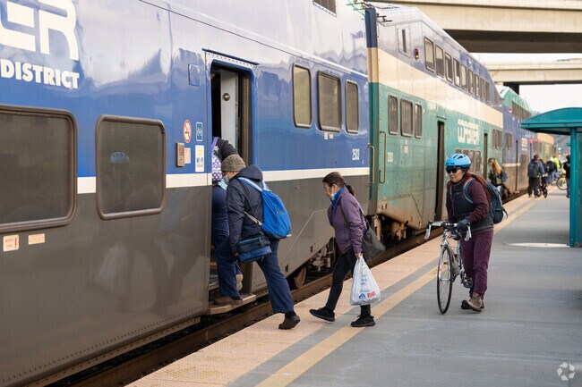 Sorrento Valley is easily accessible from the Coaster station on Sorrento Valley road.
