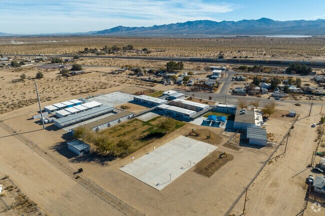 he beautiful campus of Yermo Elementary includes modern amenities for students.