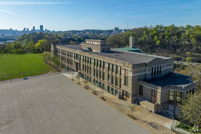 Pittsburgh Greenfield K-8 draws students from 6 surrounding neighborhoods including Greenfield.