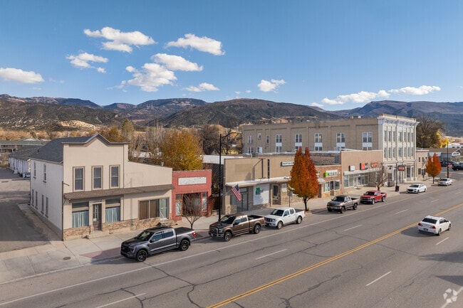 Main Street in downtown Ephraim offers local shops and dining.