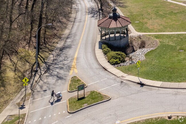 Mount Adams residents can enjoy a walk in Eden Park.