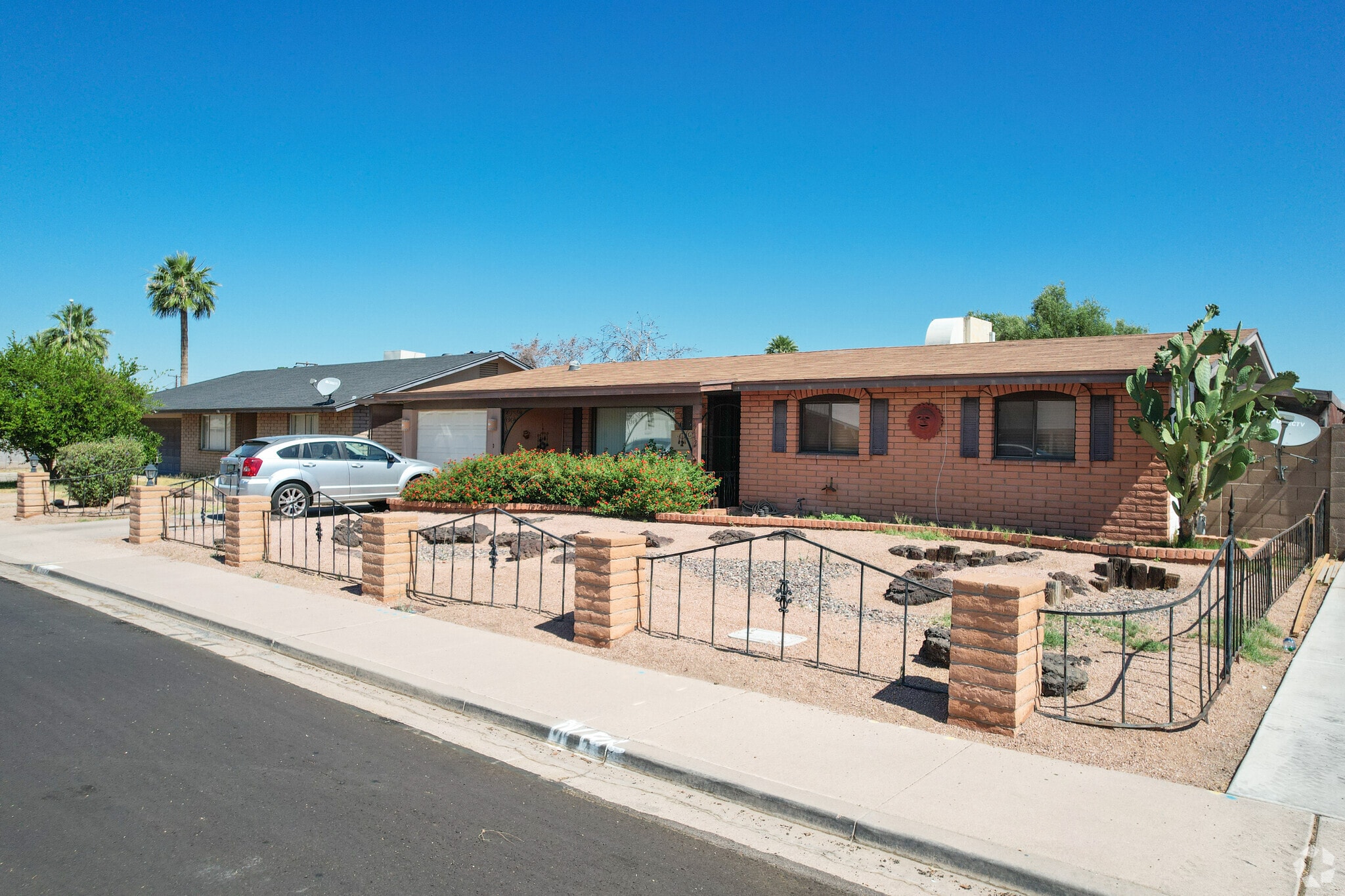 Row of brick homes can be found in Mesa's West Main neighborhood.