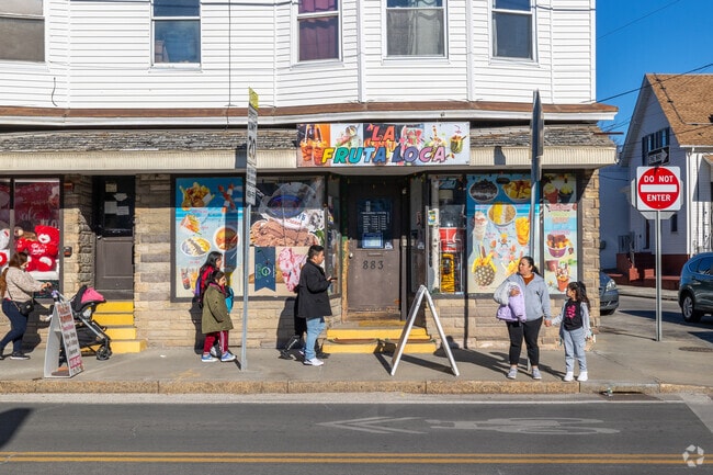 Experience the taste of tropical ice creams at La Fruta Loca in Central Falls, RI.