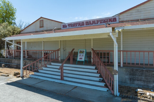El Teatro Campesino is a performing arts theater in San Juan Bautista.