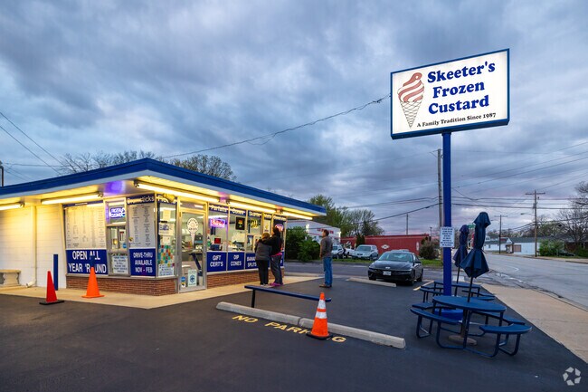 Skeeters Frozen Custard on Lackland is a hot spot for a cold treat in Overland.