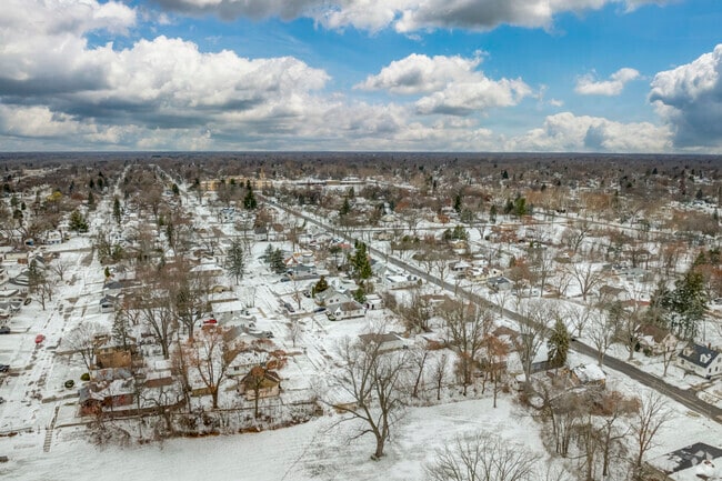 Traditional minimal homes in Ballenger Park are very charming and well-kept.