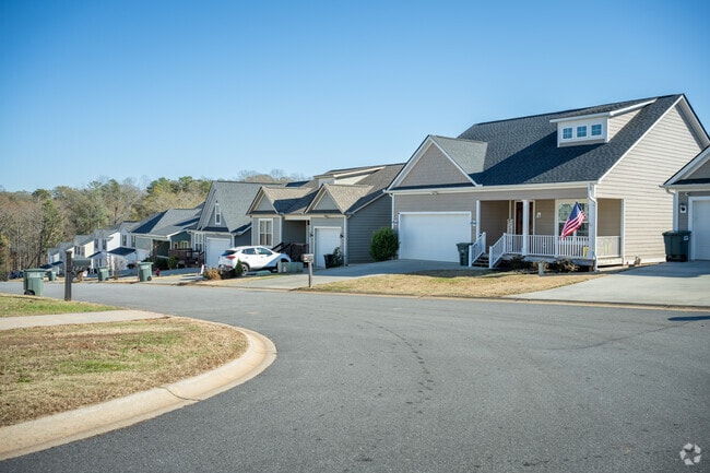 Tigerville has a few subdivisions with new traditional style homes in the area.