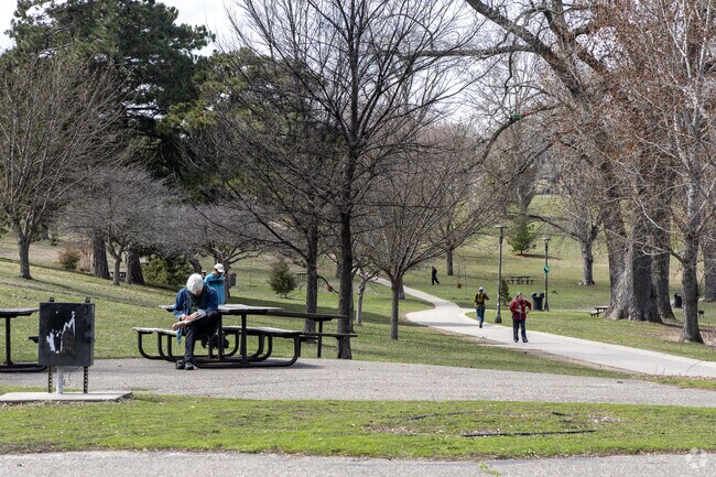 Running, walking or just reading a book are all common sites on nice days in Powderhorn Park.