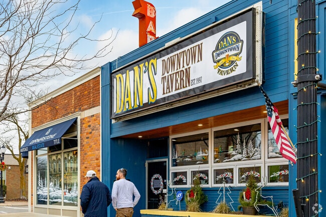 Saline is home to many popular restaurants and pubs like Dan's Downtown Tavern.