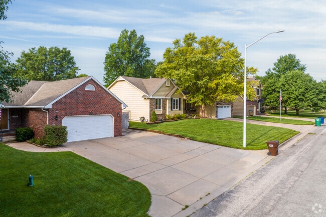 Neo-eclectic homes are very common throughout West Wichita.