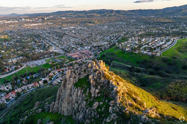 West Hills residents take in sweeping views from the trails around Castle Peak.