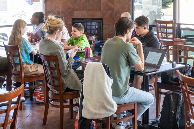 Grab a cup of coffee and relax at Forest Coffee in Pheasant Run.