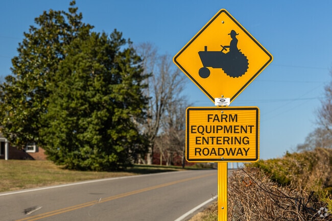 A common sight in Kittrell is the distinctive signage.