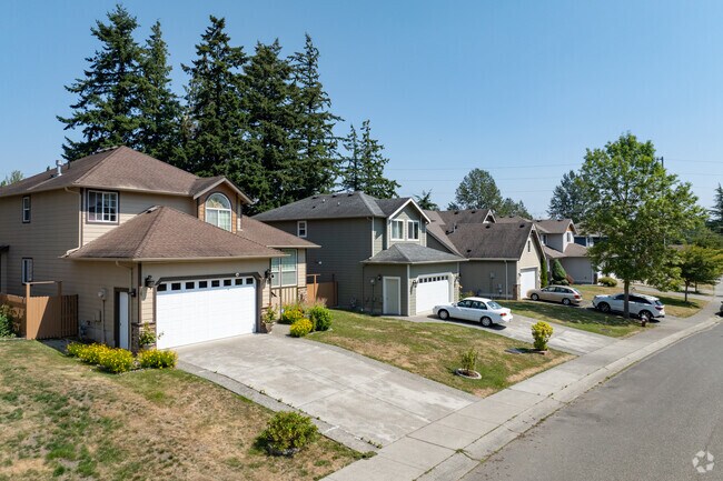 New traditional-style homes are common all over Meridian.