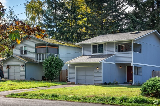 Find modest two-story homes in West Bay Drive.