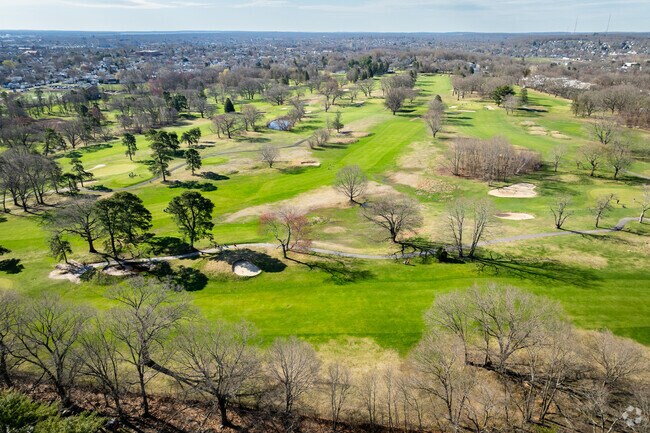Triggs Memorial Golf Course provides lush fairways close to Allendale-Lymansville.