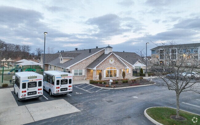 The entrance to Primrose School at Golf Village.