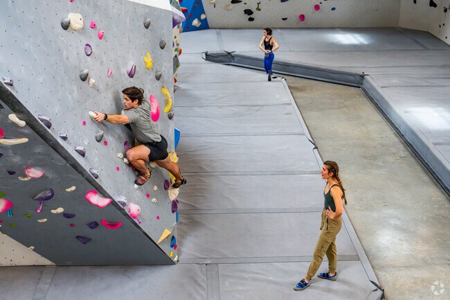 South Memphis is home to Memphis Rox, a unique local climbing gym.